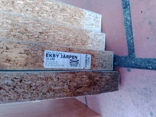 Estantería pared IKEA EKBY JÄRPen