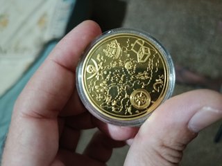 Lote 2 monedas pirata nuevas