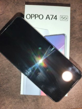 OPPO A74 5G Negro/Verde Noche