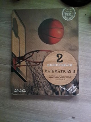Matemáticas II. 2o de Bachillerato