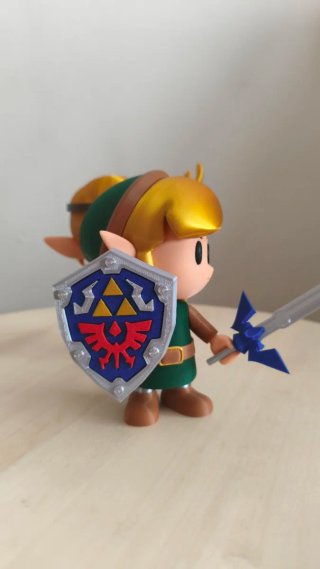 Figuras Link y Princesa Zelda