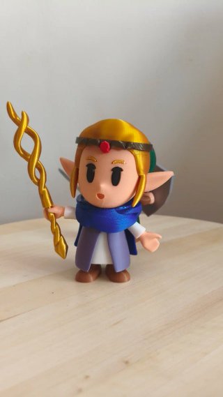 Figuras Link y Princesa Zelda