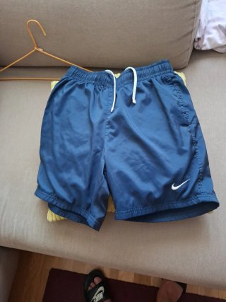 Pantalón corto Nike azul talla S