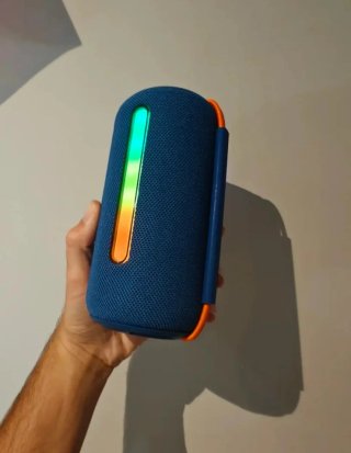 Altavoz Bluetooth Potente con Luces RGB