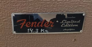 Amplificador Fender Blues Junior Edición Limitada