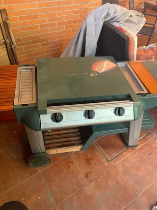 Barbacoa de gas Outback Manhattan + Funda
