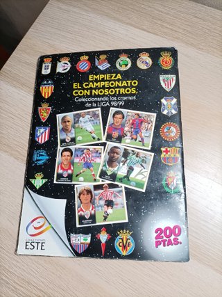 Colección Cromos Liga 98-99 Oficial