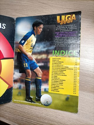 Colección Cromos Liga 98-99 Oficial