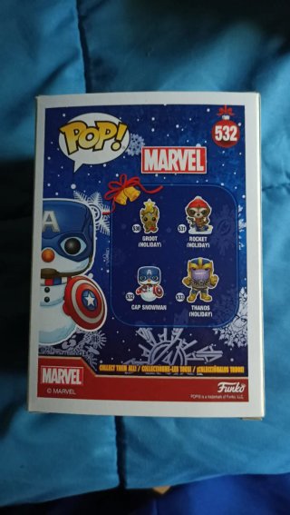 Funko Pop! Cap Snowman 532 Marvel