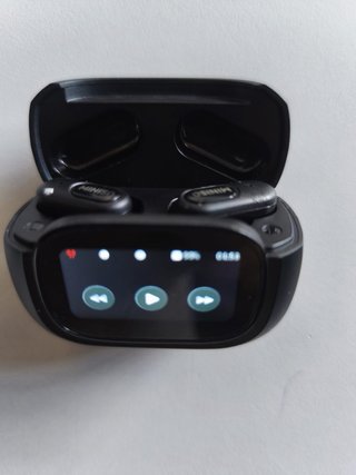 Auriculares inalámbricos negros sin estrenar