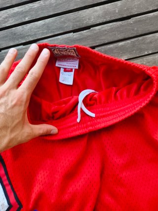 Pantalón Chicago Bulls Oficial rojo (97-98)