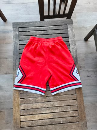 Pantalón Chicago Bulls Oficial rojo (97-98)