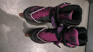 Patines en línea Oxelo con protecciones y mochila