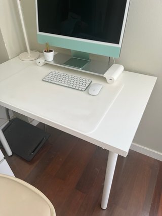Escritorio Ikea Linnmon Adils Blanco 100x60