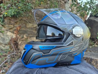 Casco Givi X23 Azul Negro