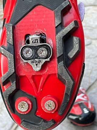 Zapatillas Ciclismo MTB Sidebike Rojas