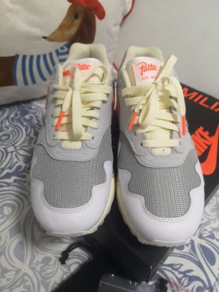 Nike Air Max 1 Patta Waves Blanco Naranja