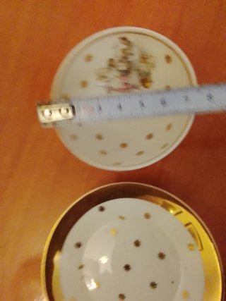 Taza y platillo comunión vintage