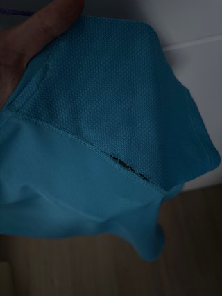 Camiseta deportiva Pi azul M mujer