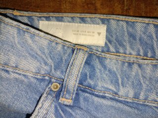 Pantalón corto vaquero azul