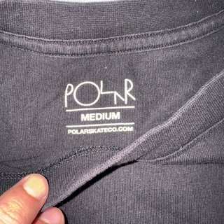 Polar Skate Co. Camiseta Manga Larga Negra