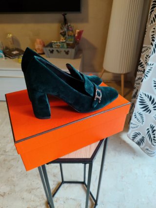 Mocassini prestigisi Hermes tg 37,5