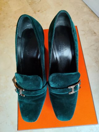 Mocassini prestigisi Hermes tg 37,5