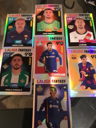 Lote cromos La Liga Fantasy 26-27