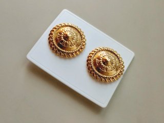 Pendientes vintage dorados