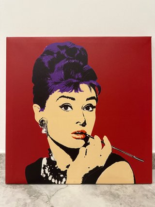 Cuadro Audrey Hepburn Pop Art