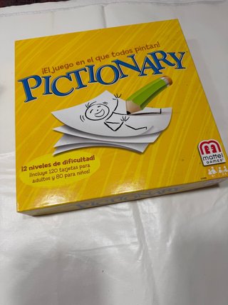 Pictionary Juego de Mesa Mattel