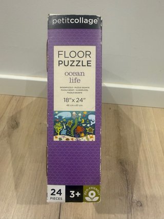 Puzzle suelo infantil Ocean Life 24 piezas