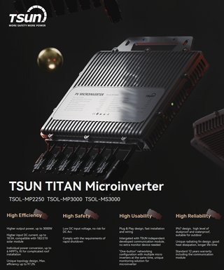 Microinversor TSUN TSOL-MS3000 3000W