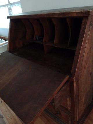 Mueble escritorio de madera