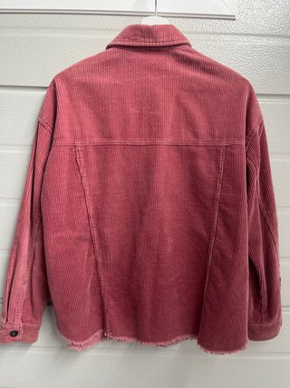 Chaqueta Zara Pana Rosa