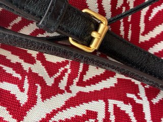 Bolso Bimba y Lola Animal Print Rojo