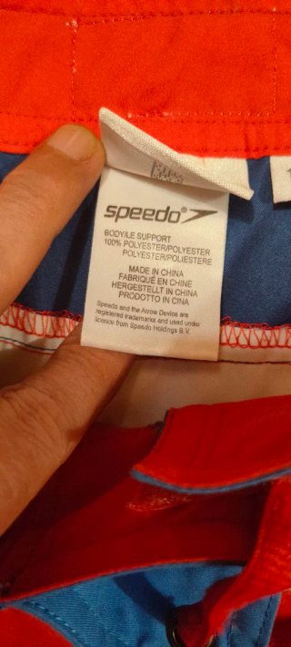 Bañador Speedo Rojo y Azul