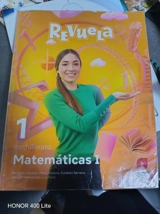 Matemáticas I 1 bachillerato Revuela