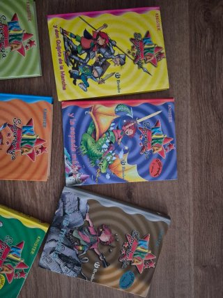 Kika Superbruja,  1, 2, 3, 4, 5, 7,9 y 12.