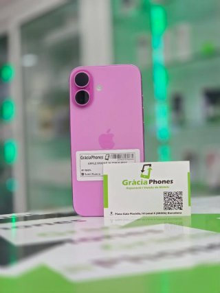 iPhone 16 128GB Rosa Semi-nuevo