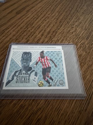 Cromo Nico Williams Extra Sticker Panini