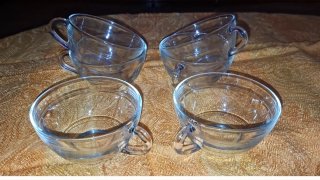 Desayuno. 6 Tazas grandes Duralex transparente
