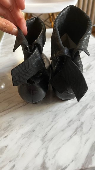 Botines Vintage Lacourrèges Piel Negros