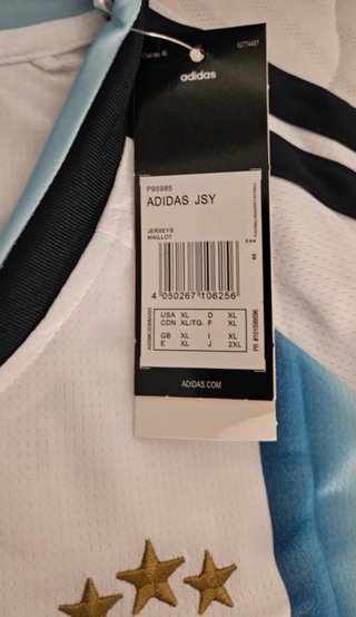 Maglia Argentina Home Messi 10