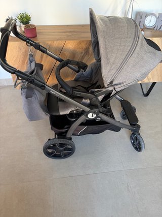 Peg Perego Cochecito Bebé 3 Piezas Gris