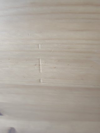 Mesa Lerhamn Ikea Madera Blanca y Marrón