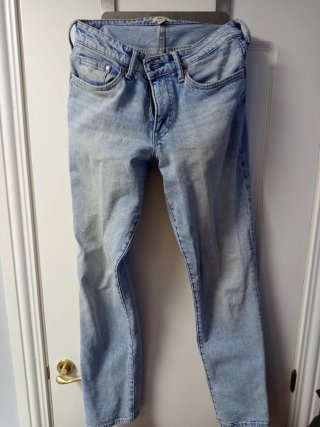 Pantalón vaquero recto claro Talla 29
