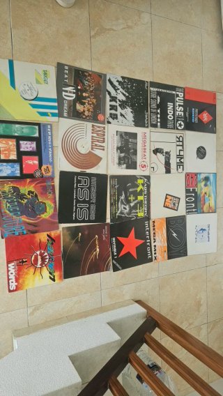 Lote de Vinilos Dance y Electro