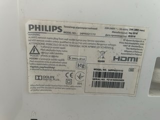 Televisión Philips Blanca 24 pulgadas