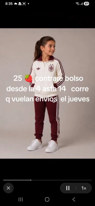Chándal infantil Adidas España